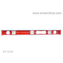 Plastic Spirit Level With Aluminium Frame (EV-S114)